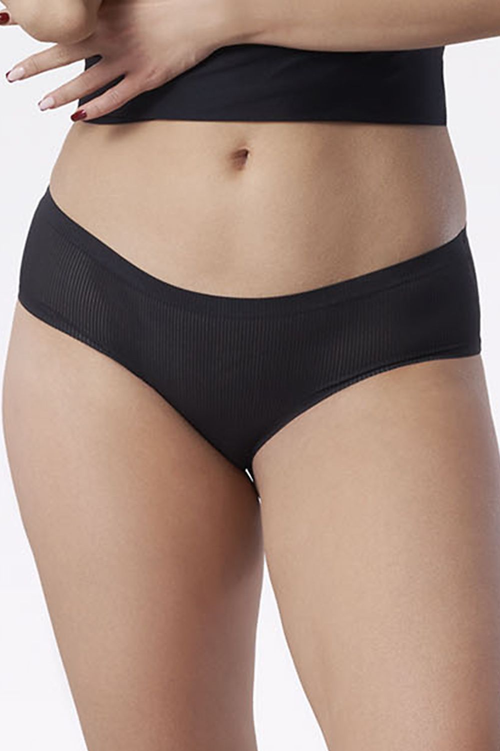Damen Avia Slip Höschen Julimex schwarz
