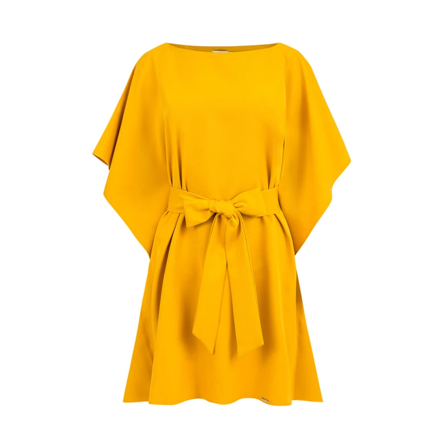 Damen Kleid Schmetterlingskleid Sofia von Numoco gelb Übersicht