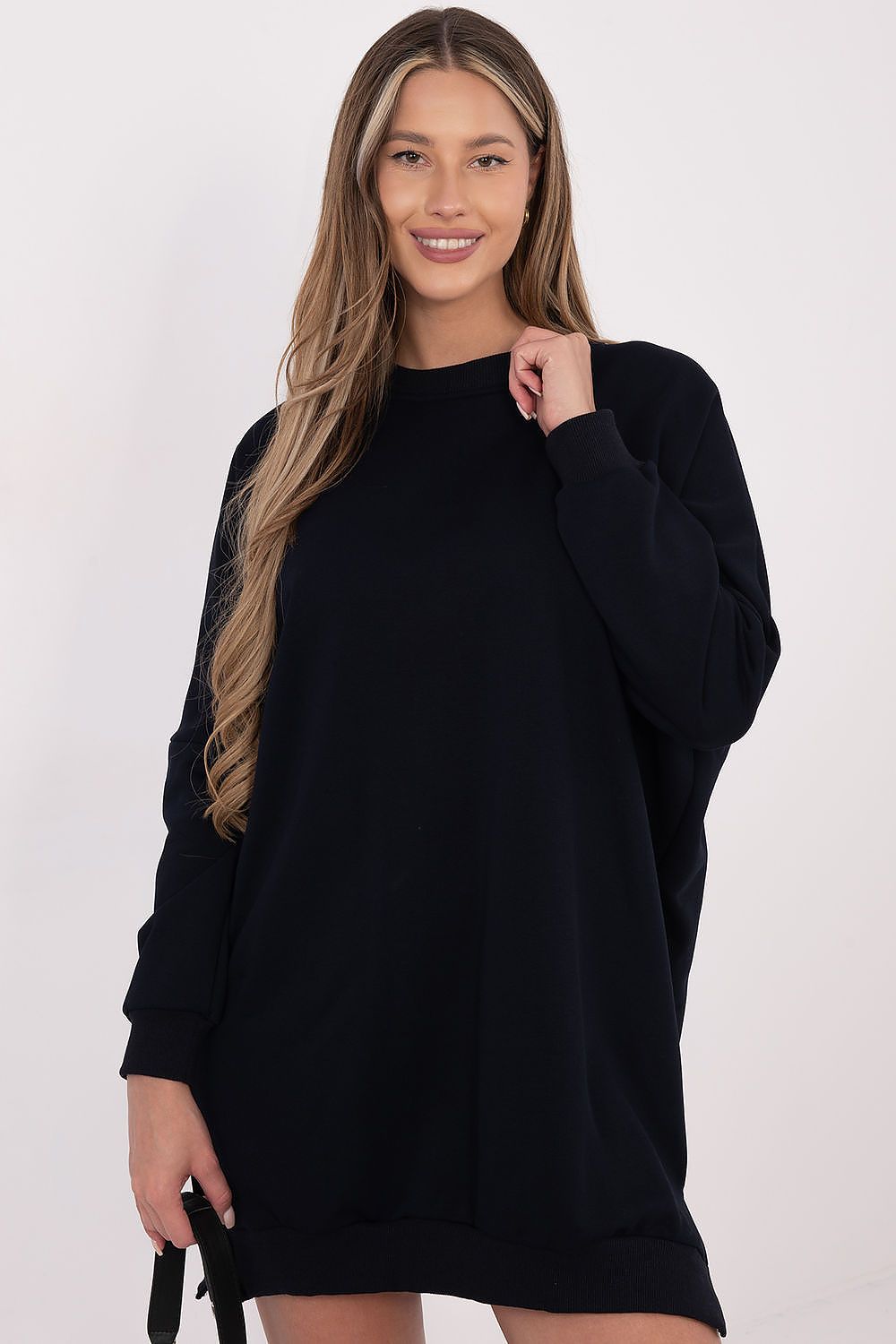 Damen Oversized Alltagskleid von Relevance marineblau