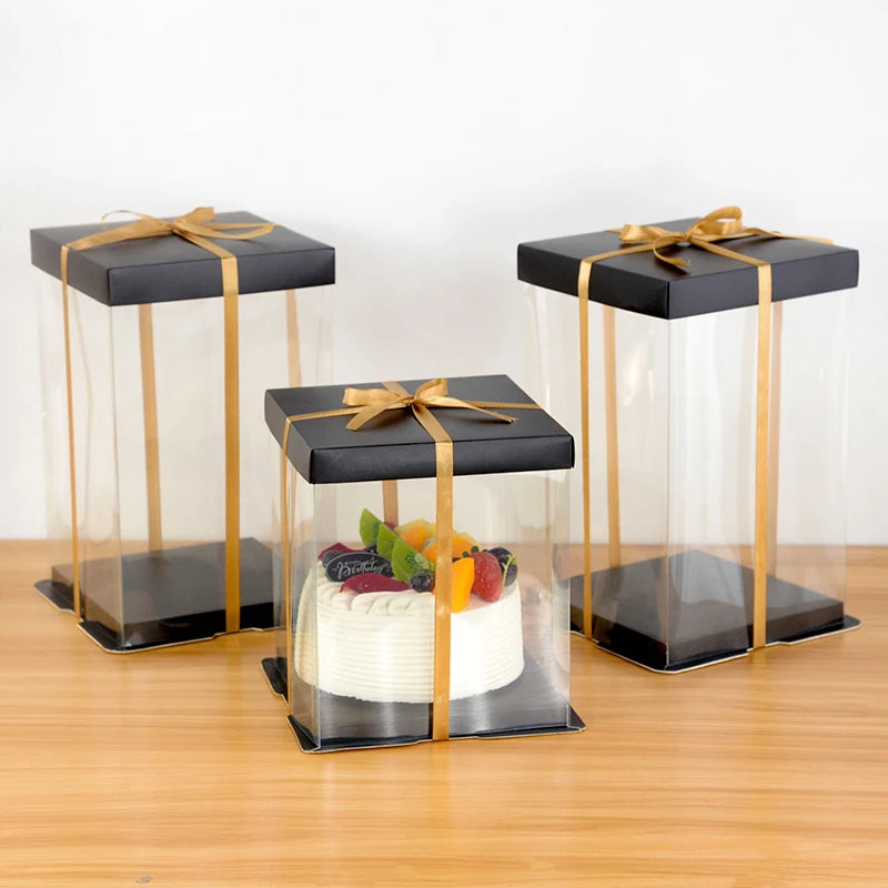 Geschenk Verpackungsbox DIY transparent