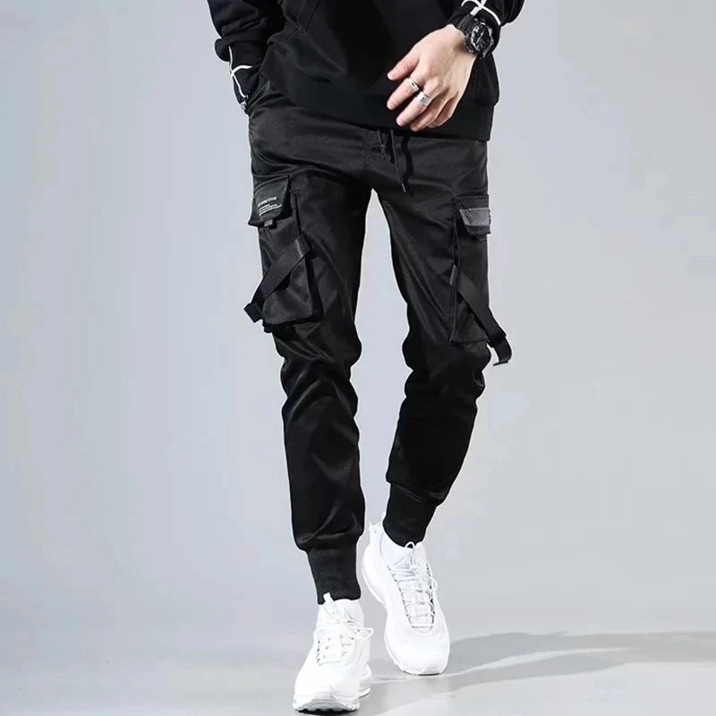 Harajuku Cargo Streetware Hip Hop Jogger Hose für Männer