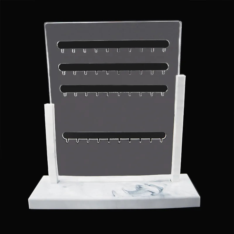 DIY Harz Form Silikon Form Display für Ohrringe, Anhänger, Aufbewahrung