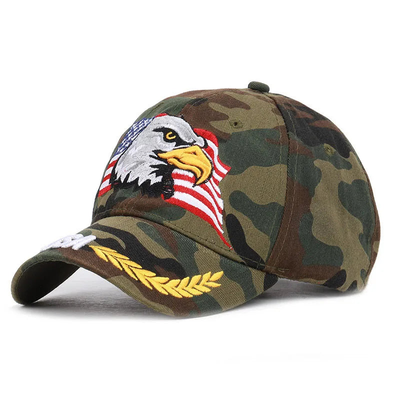 Unisex USA Flagge Baseball Kappe Patriotischen Amerikanischen Weißkopfseeadler
