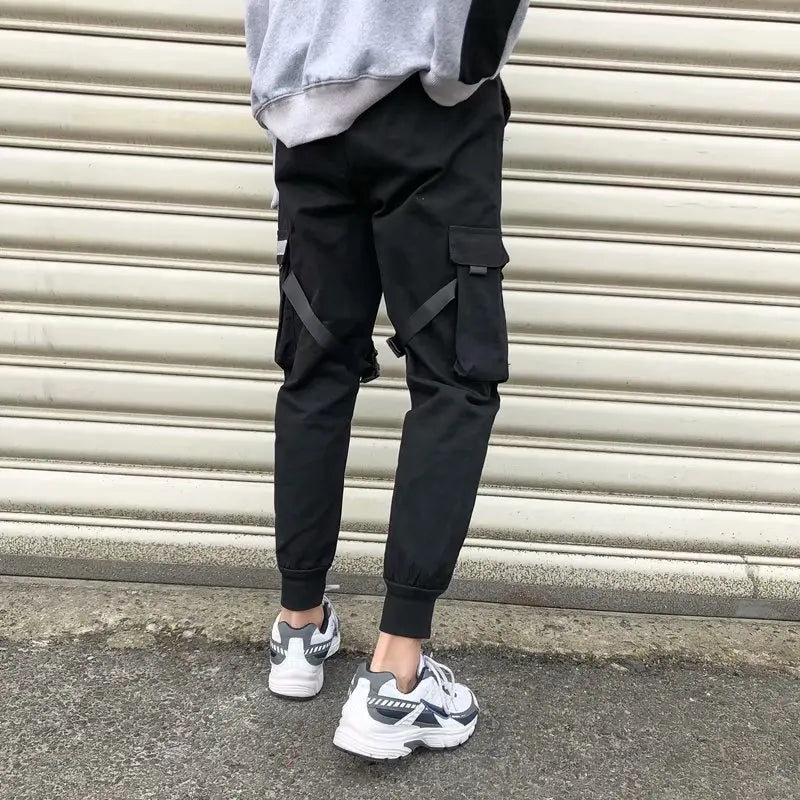 Harajuku Cargo Streetware Hip Hop Jogger Hose für Männer