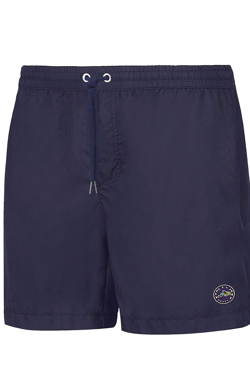 Herren Badeshorts, Fronttaschen, Netz & Klettverschluss von Barontex marineblau