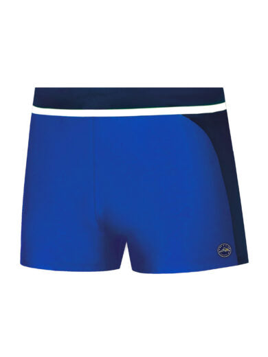 Herren Self Badeshorts Sport S99F mit Netzfutter, Innentasche & Kordelzug, Schnelltrocknend von Barontex blau