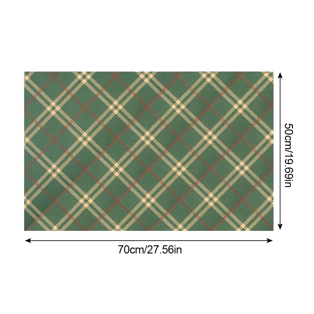 Retro Weihnachtselement Geschenkpapier DIY Geschenkverpackung