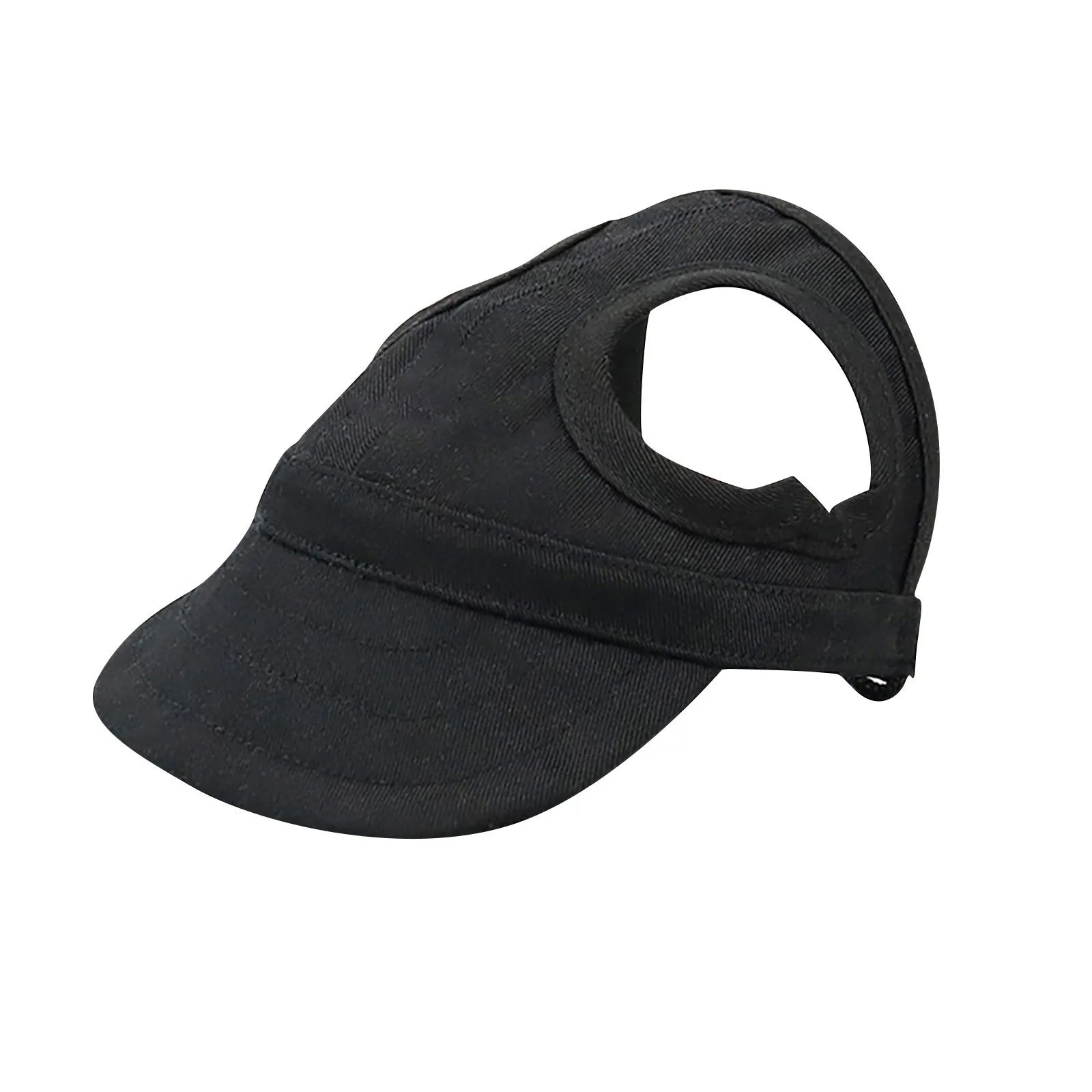 TAILUP Verstellbare Haustier Hundereise Baseballmütze, süße Sonnenkappe, Visiermütze mit Ohrlöchern