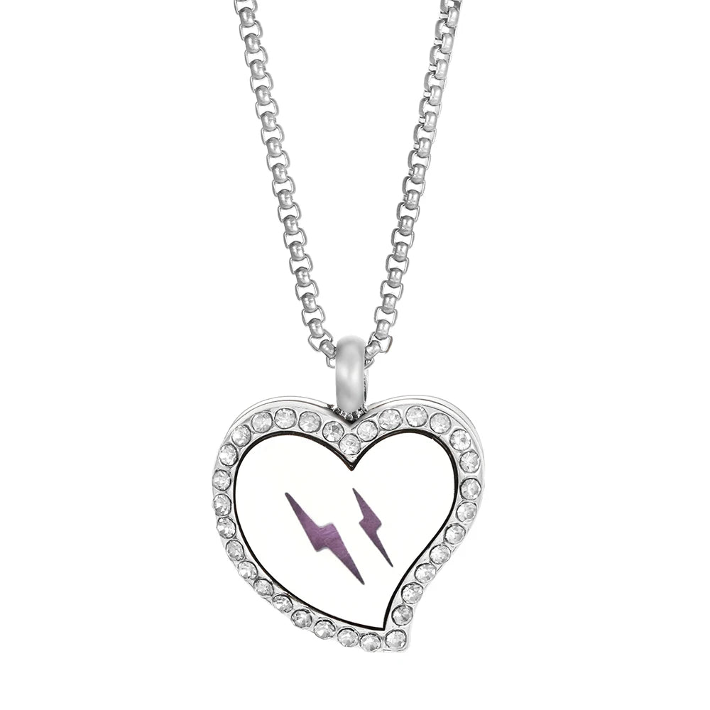 Duftschmuck Anhänger Herzförmig Aroma Therapie Parfüm Medaillon Diffusor Halskette