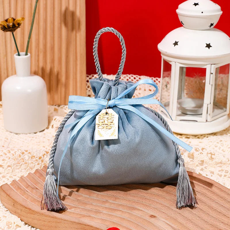 Life-Samtbeutel Kordelzugbeute 10 Stück