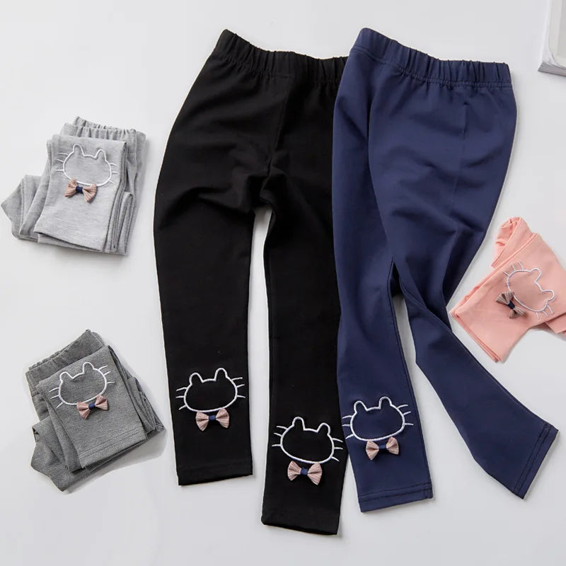 Bear Leader Mädchen Leggings Hose Baumwolle Kitty