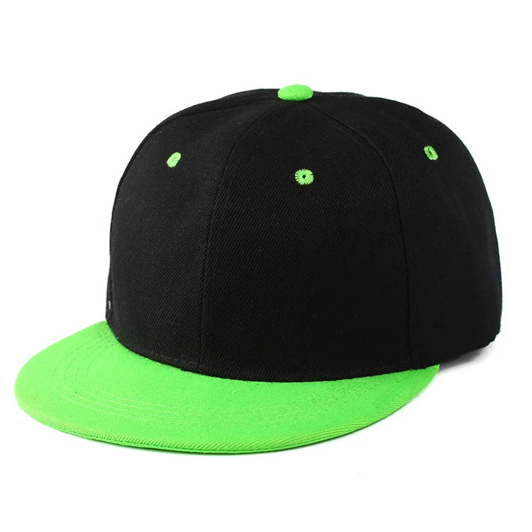 Unisex Fashion Solid Baseball Cap Flache Spitze Hip Hop Sonnenhut