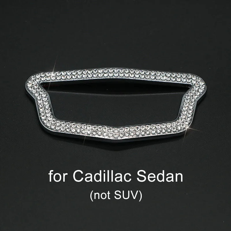 Auto Bling Lenkrad Logo Aufkleber Strass