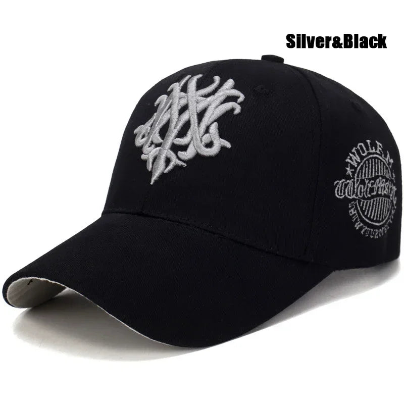 Unisex Totem bestickte Baseballkappe Caps Snapback Hip Hop