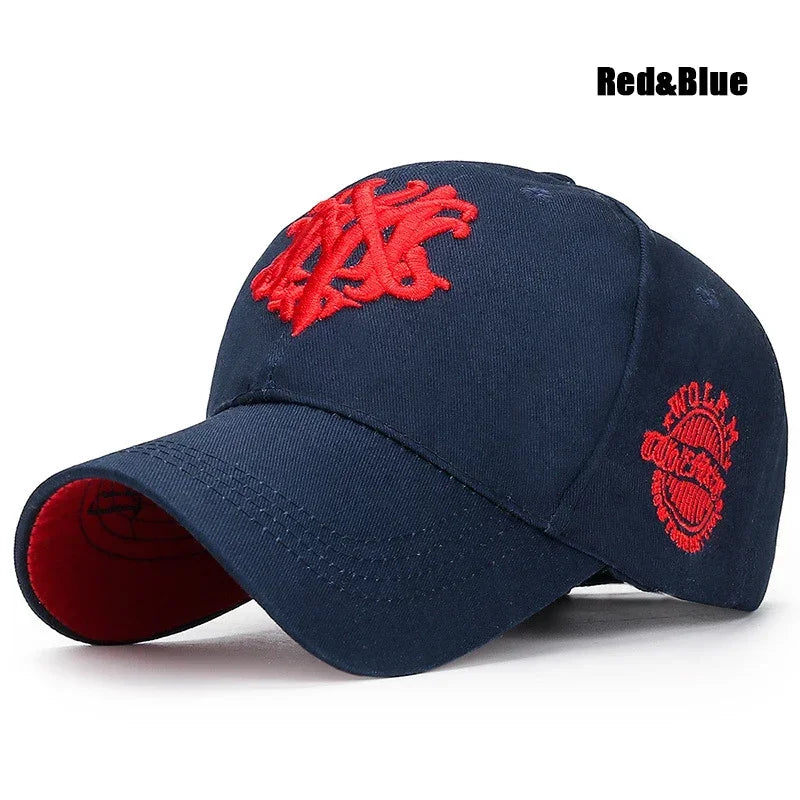 Unisex Totem bestickte Baseballkappe Caps Snapback Hip Hop