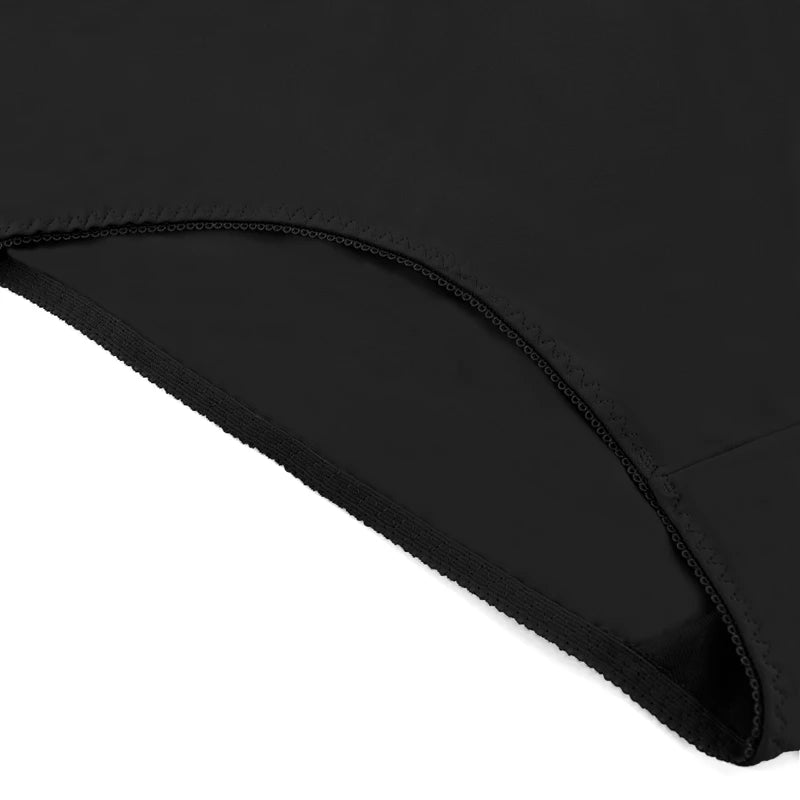 Women's Beauwear Panties Briefs Silk Thin Solid Color Underwear