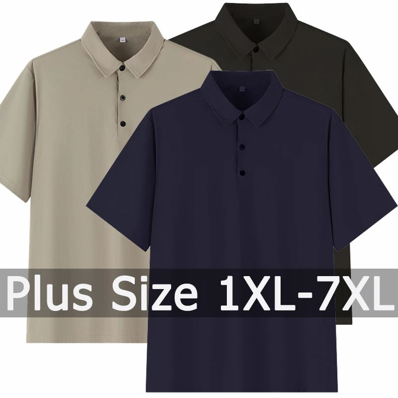 Herren Poloshirt kurzarm, Übergröße