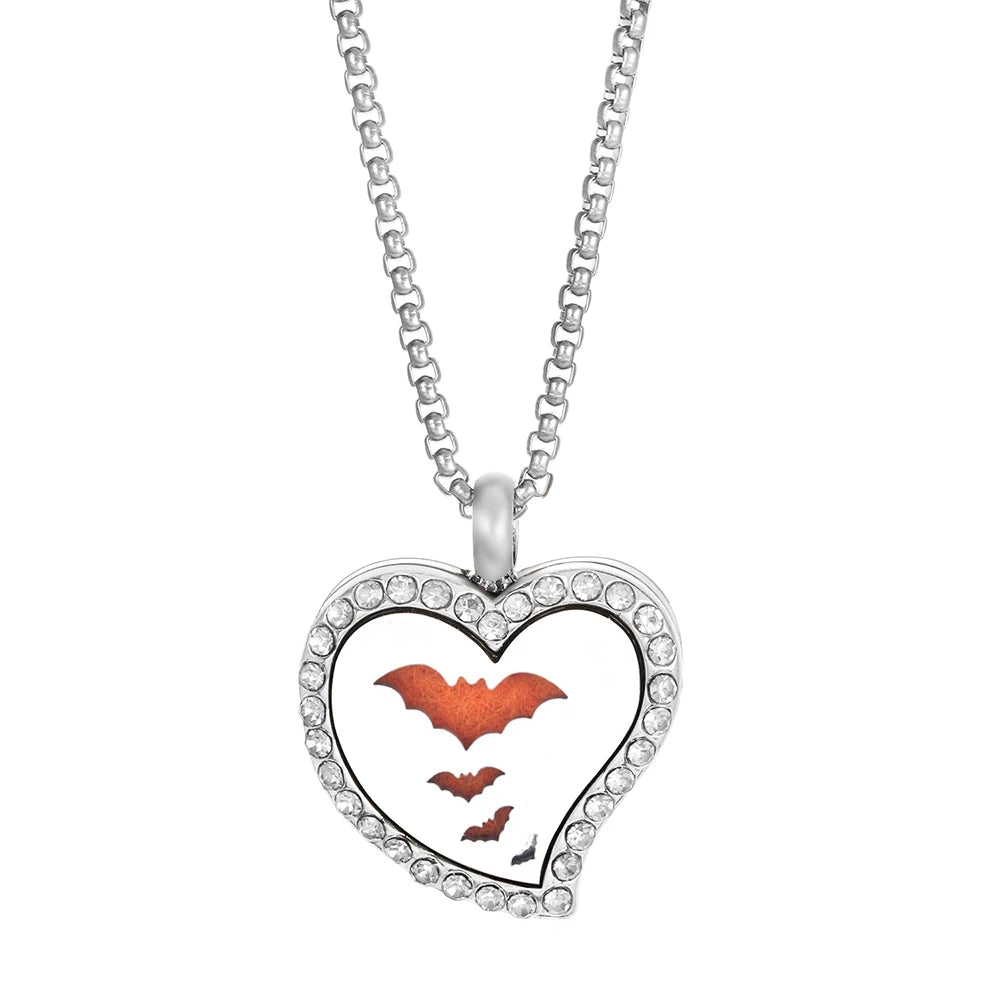 Duftschmuck Anhänger Herzförmig Aroma Therapie Parfüm Medaillon Diffusor Halskette