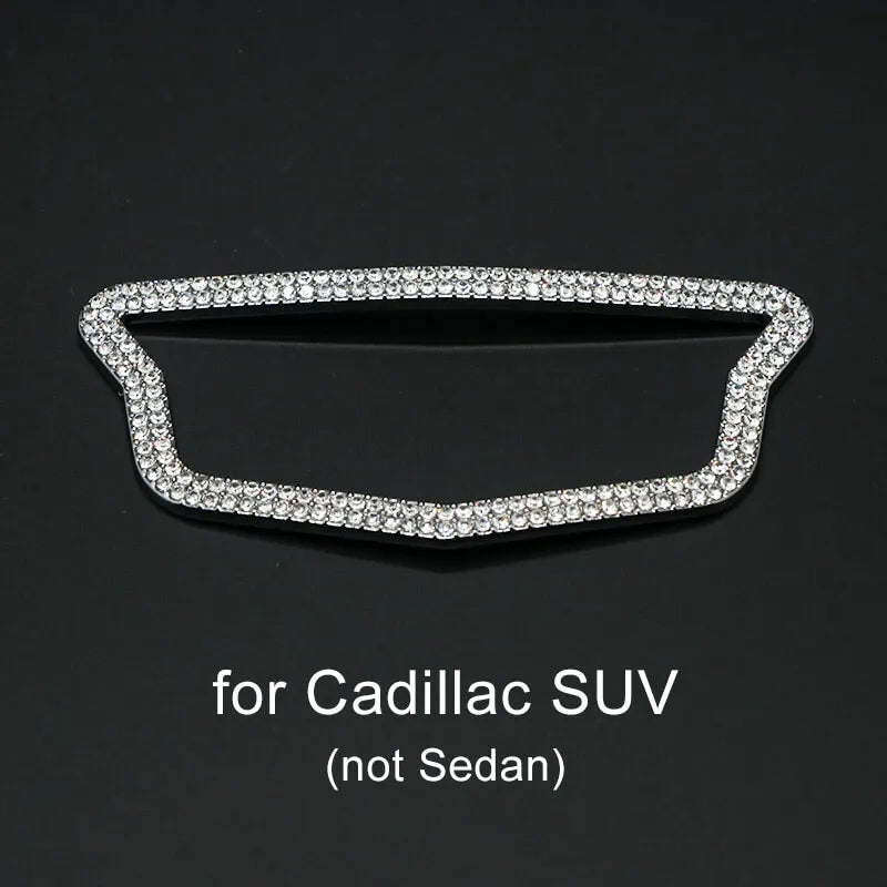 Auto Bling Lenkrad Logo Aufkleber Strass