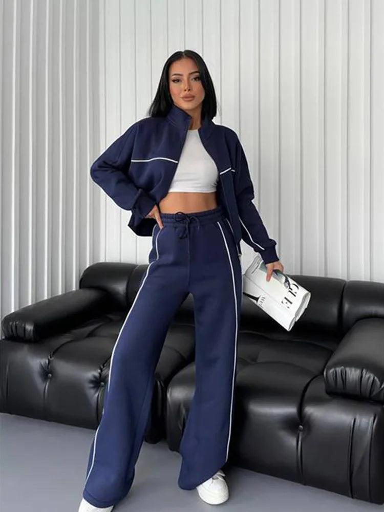 Damen Freizeitanzug Loungewear 2-teilig