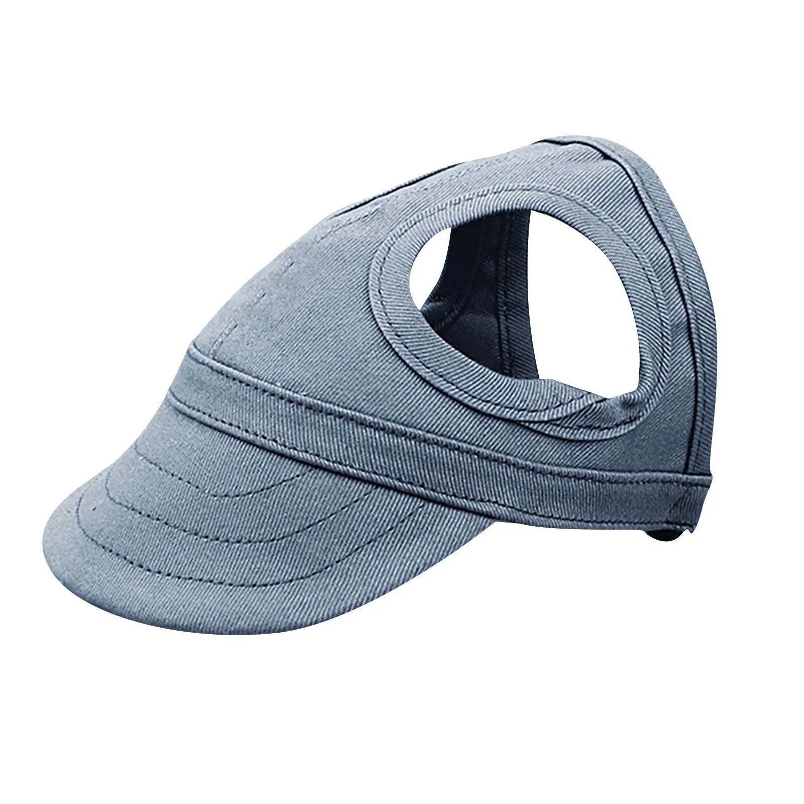 TAILUP Verstellbare Haustier Hundereise Baseballmütze, süße Sonnenkappe, Visiermütze mit Ohrlöchern