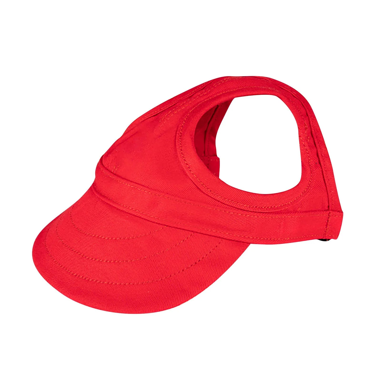 TAILUP Adjustable Pet Dog Travel Baseball Cap, Cute Sun Cap, Visor Hat with Ear Holes