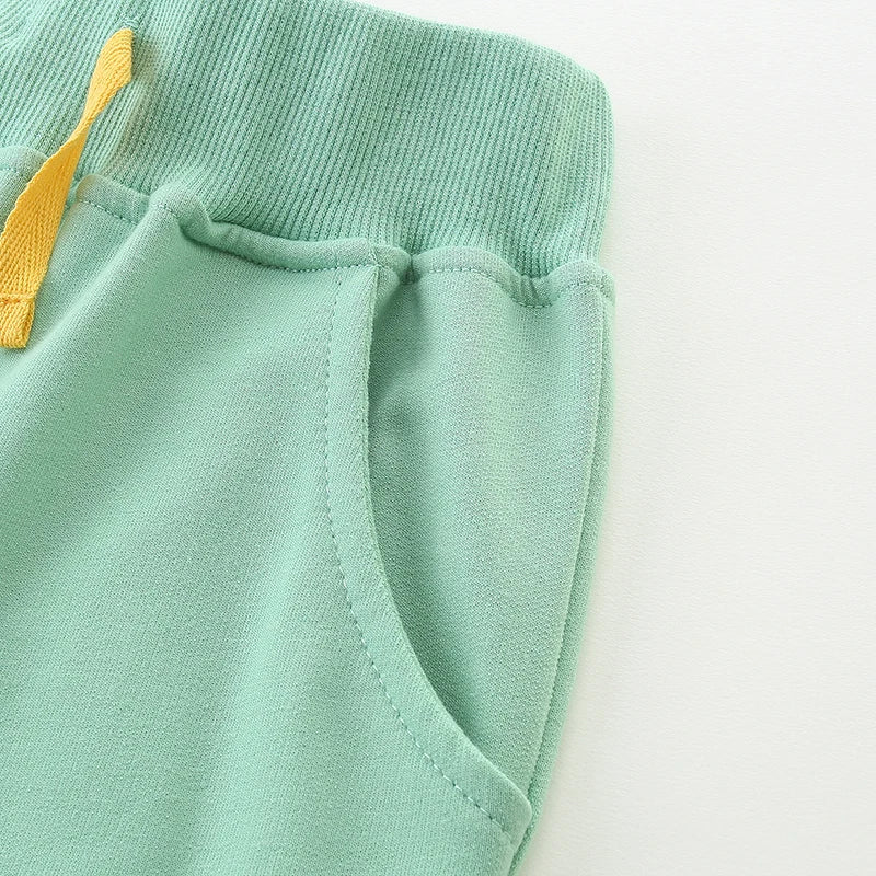 Little Maven Baby Jungen Jogginghose Stickerei Cartoon Bagger