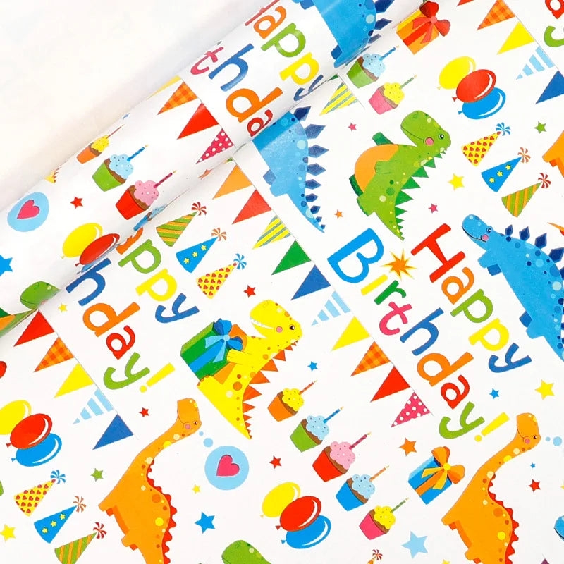 Geschenkpapierrolle Geburtstag "Happy Birthday"