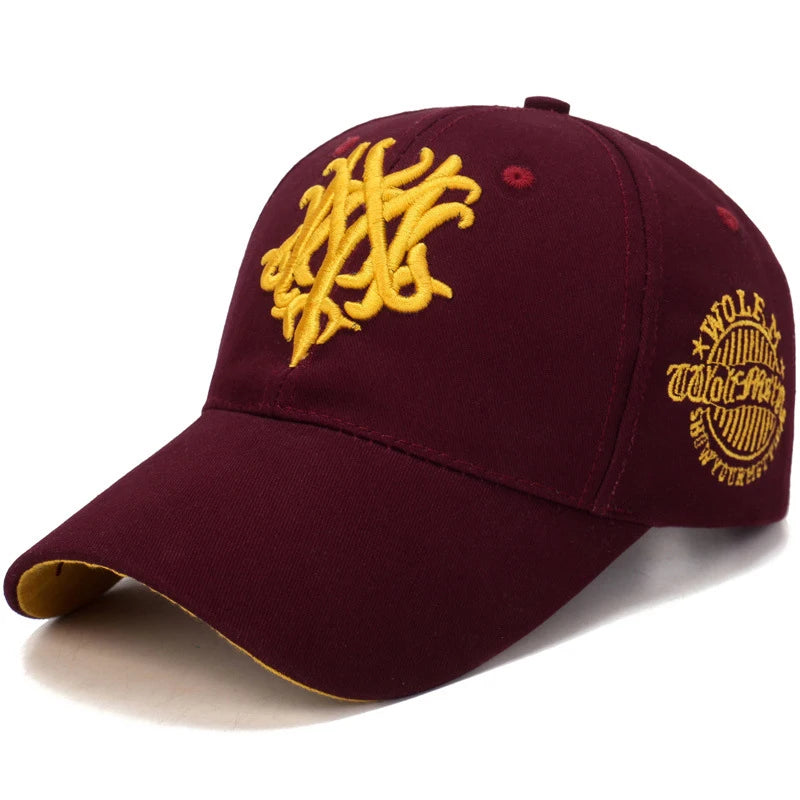 Unisex Totem bestickte Baseballkappe Caps Snapback Hip Hop