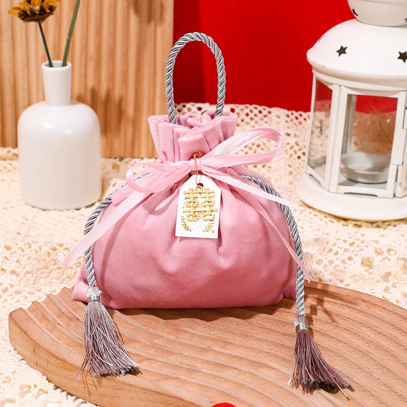 Life-Samtbeutel Kordelzugbeute 10 Stück