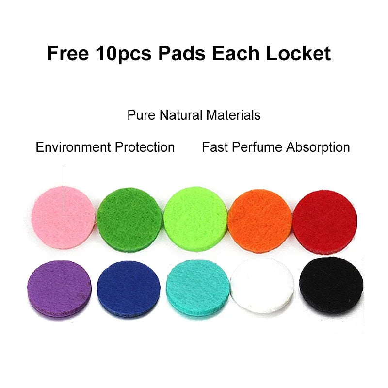 Duftarmband BOSHI JEWELRY Aromatherapie-Medaillon-Armband, Edelstahl mit Öldiffusor, Parfüm-Medaillon, inklusive 10 Pads