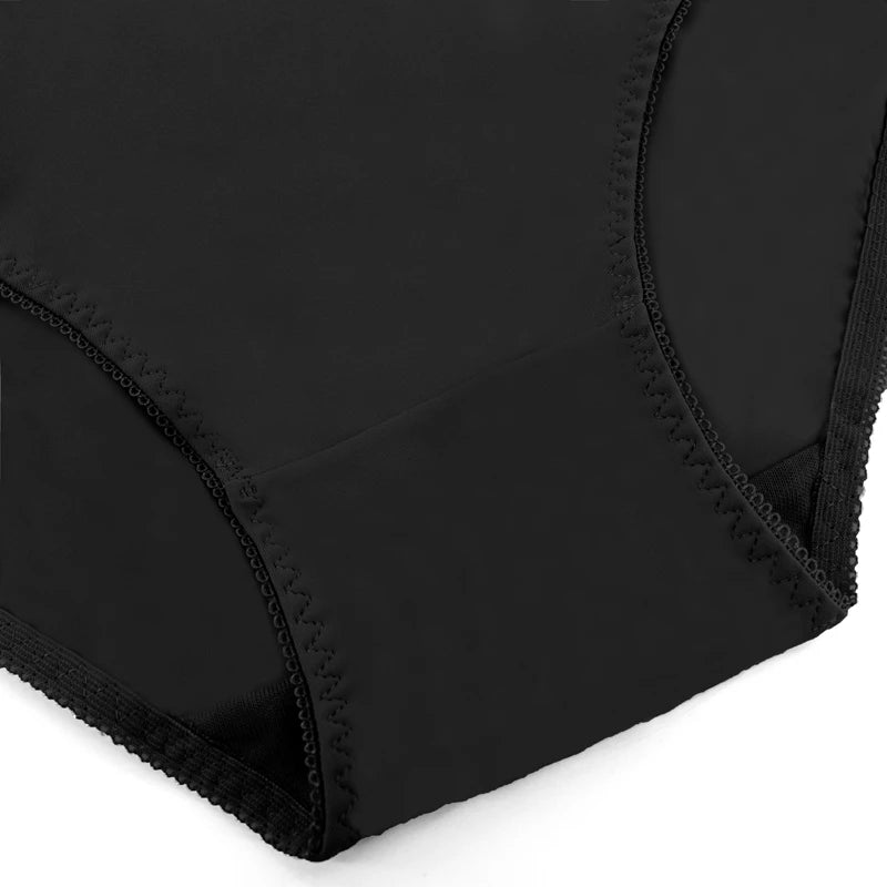 Women's Beauwear Panties Briefs Silk Thin Solid Color Underwear