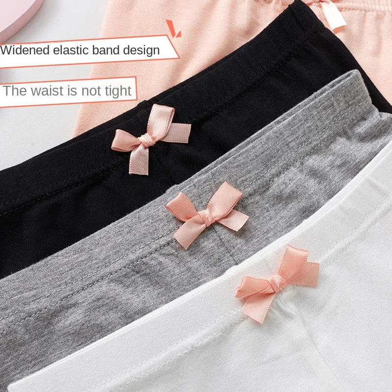 Mädchen Modal Unterwäsche Shorts mit Kringel Saum