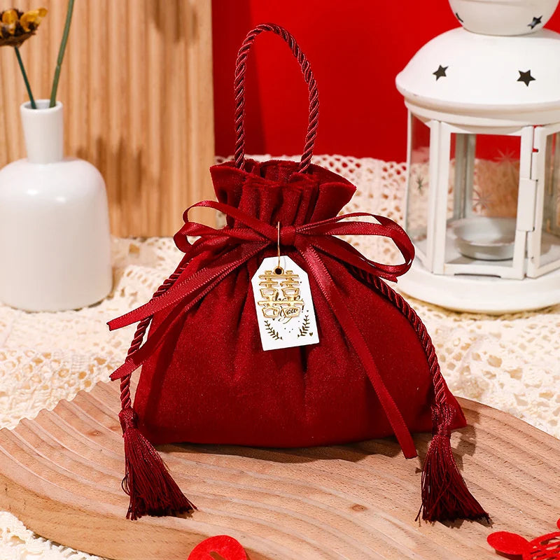 Life-Samtbeutel Kordelzugbeute 10 Stück