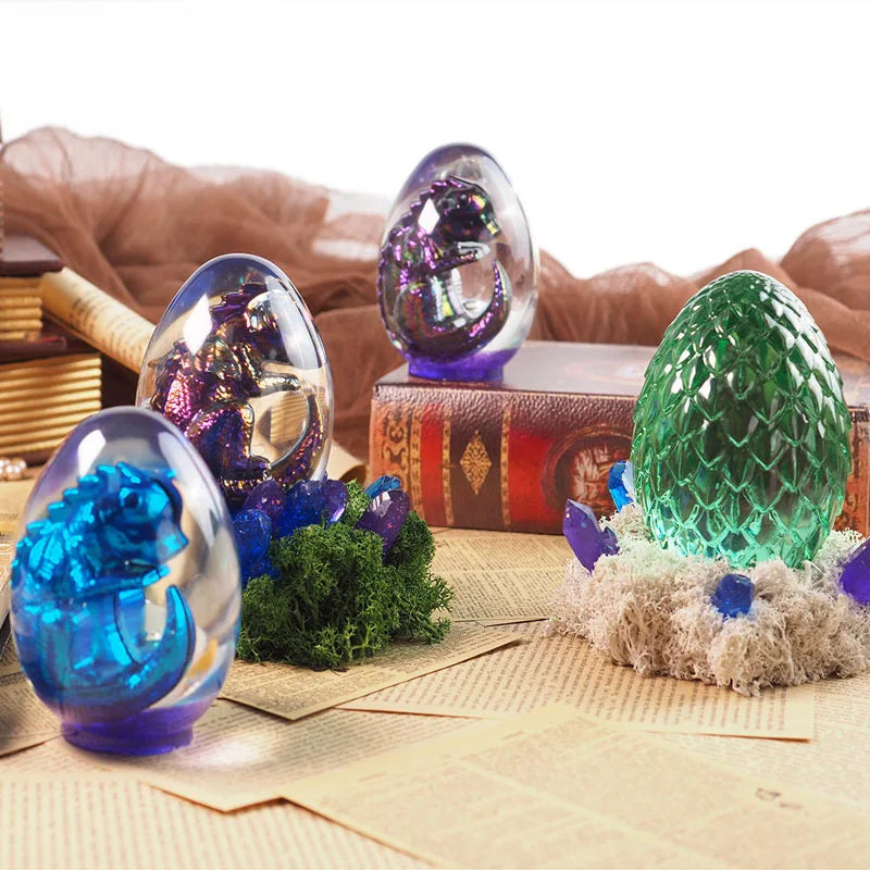 DIY Harz Form Drachen Ei Silikon Form, Nachtlichtlampe