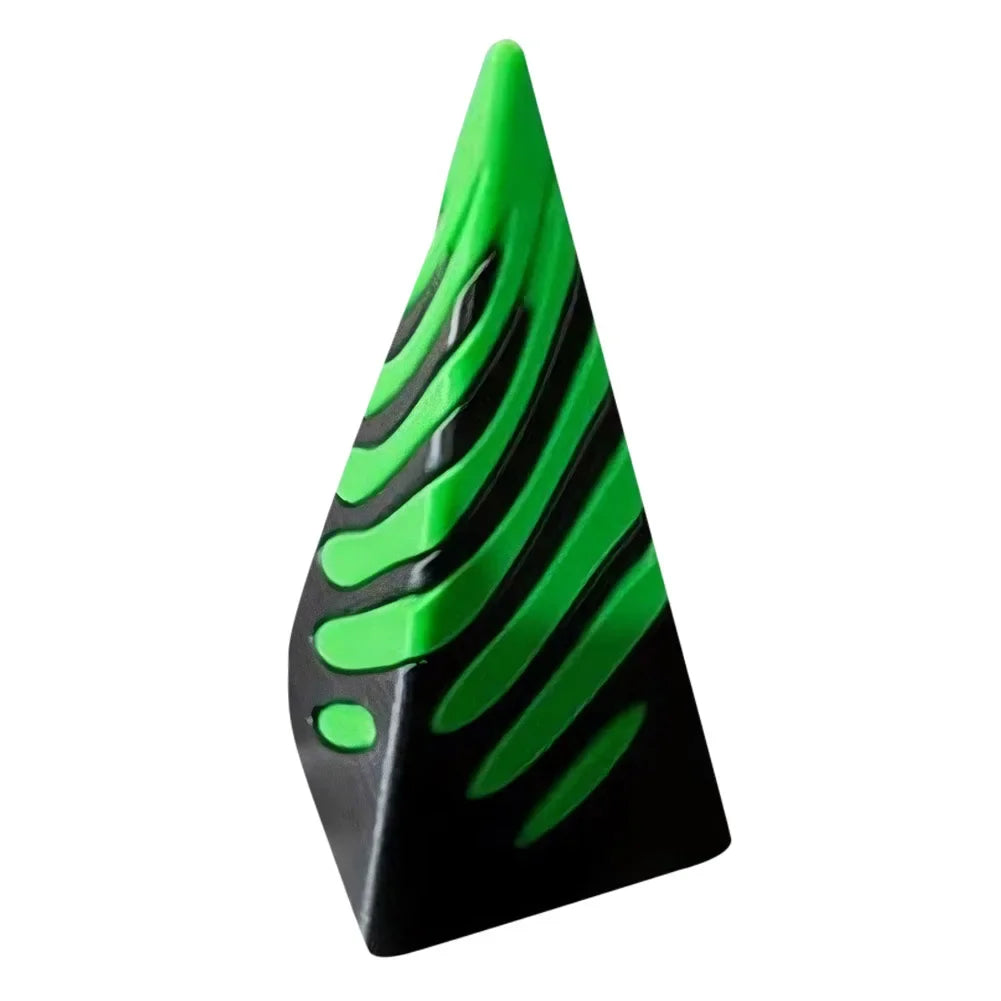 Unmögliche Spiral Pyramide Durchgangsskulptur 3D gedruckt, Helix Schraube, Anti Stress