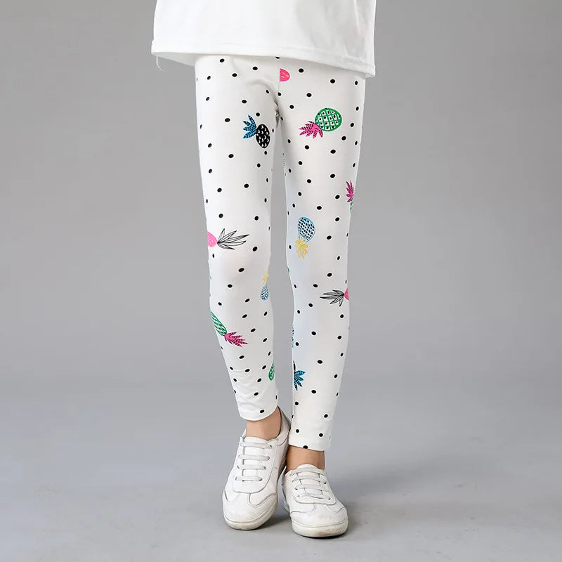 Little Maven Baby Mädchen leichte bunte Leggings