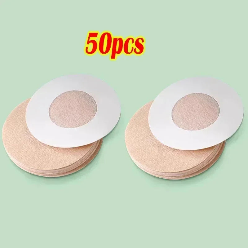 Brustwarzenaufkleber, unsichtbare Einweg-Brustaufkleber, Vlies-BH-Pads