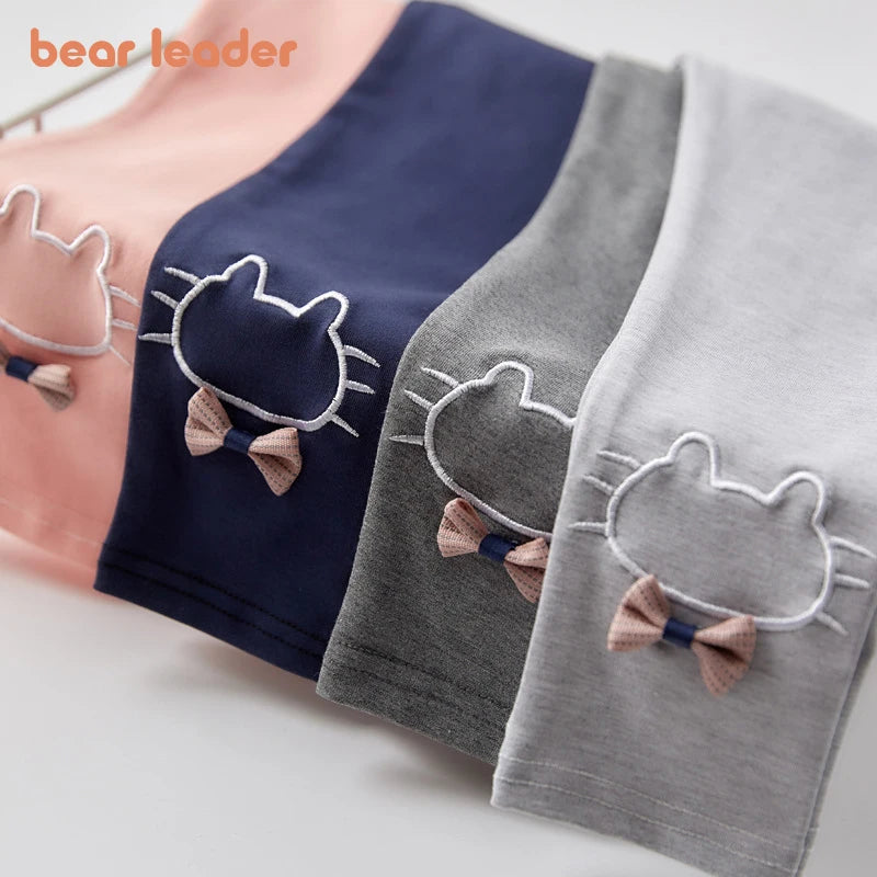 Bear Leader Mädchen Leggings Hose Baumwolle Kitty