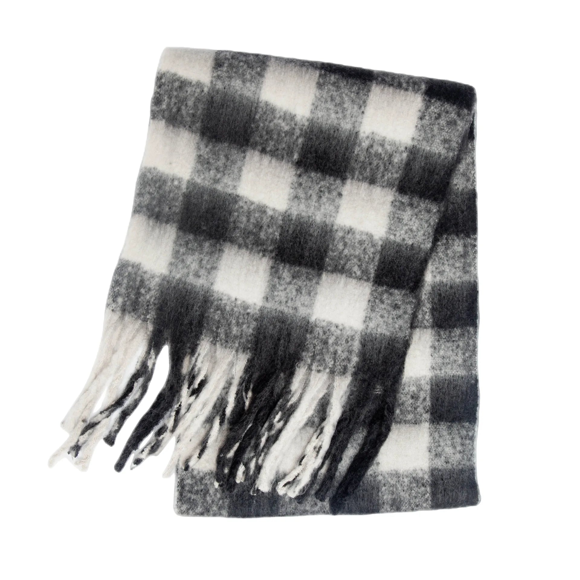 Warm Cashmere Imitation Scarf Long Pashmina Foulard for Women