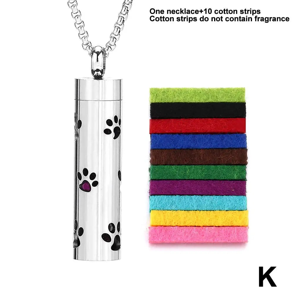 Fragrance jewelry high-quality necklace aroma therapy essential oil diffuser perfume pendant