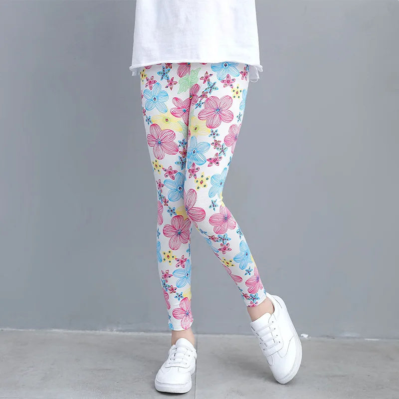 Little Maven Baby Mädchen leichte bunte Leggings
