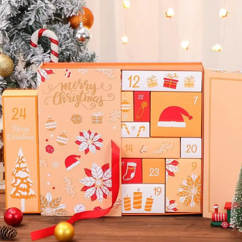 DIY Advent Calendar Christmas Gift Box 24 Day Countdown Calendar Empty