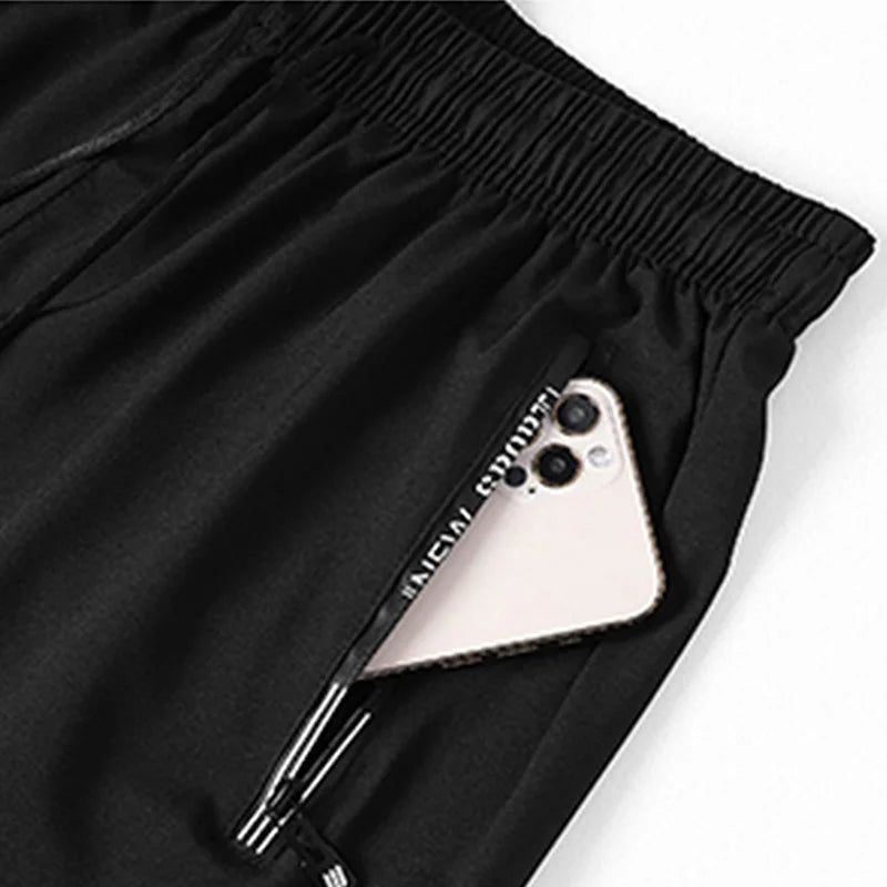 Herren lockere Freizeitshorts Sporthose mit elastischer Taille, Übergröße