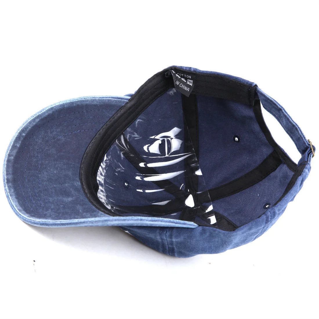 Unisex Baseball Kappen Einstellbar Lässig Retro Baumwolle