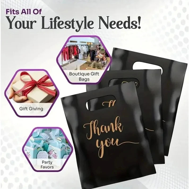 Dankeschön Geschenktüten Kunststoff