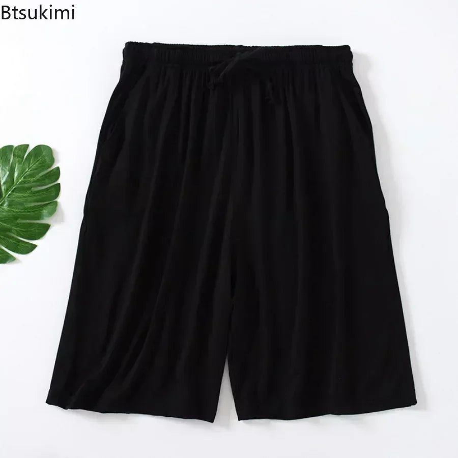 Herren Modal Baumwolle Shorts weiche Fünf-Punkt-Design Übergröße