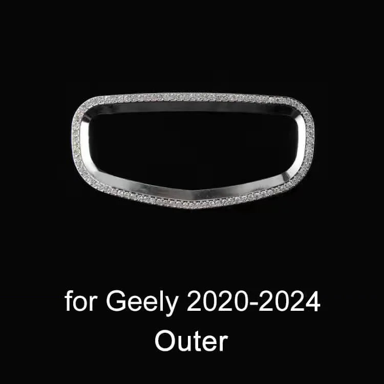 Auto Bling Lenkrad Logo Aufkleber Strass