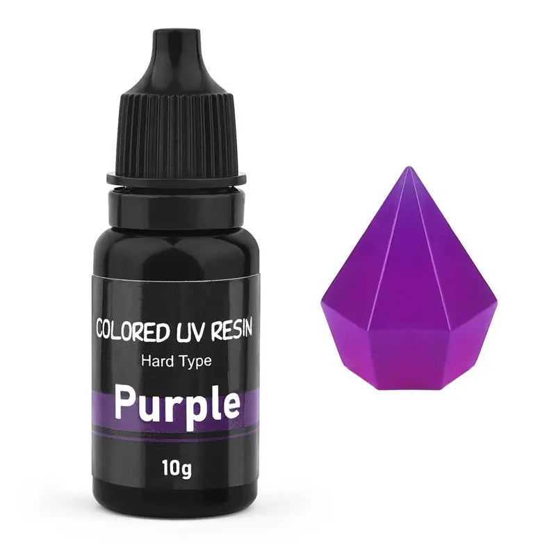 Color UV resin glue epoxy resin UV glue curing DIY UV glue color 10ml