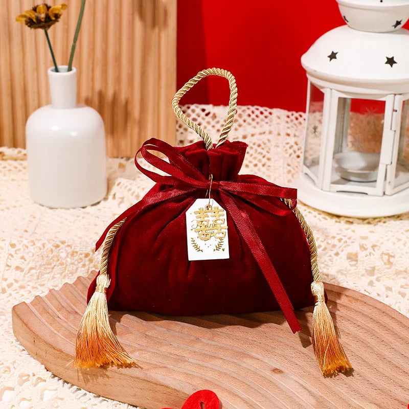 Life-Samtbeutel Kordelzugbeute 10 Stück